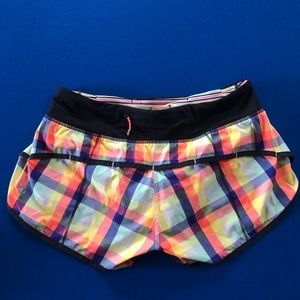 Lululemon Seawheeze Edition Speed Shorts